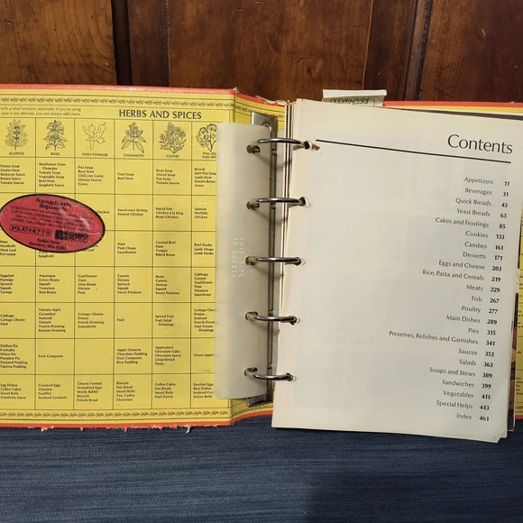 Betty Crocker Red Cookbook - Picture 3 of 9